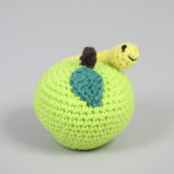 

Pomme avec vers
2