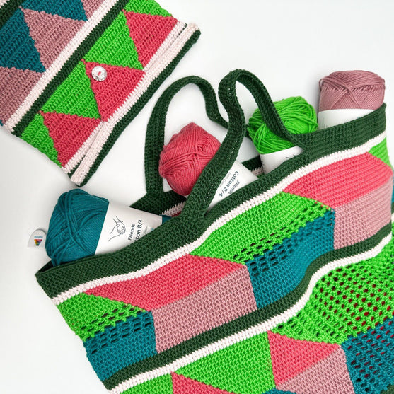 

Retro - Tote Bag et Pochette
5