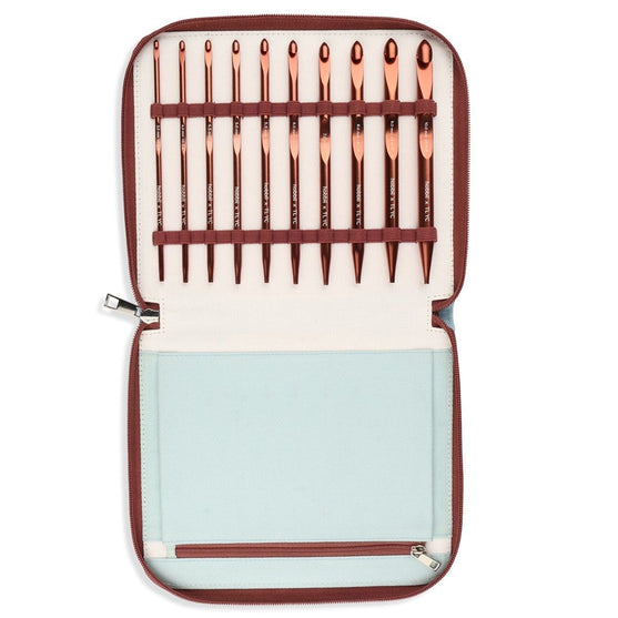 

Set de crochets tunisiens interchangeables - Hobbii X TL Yarn Crafts
1