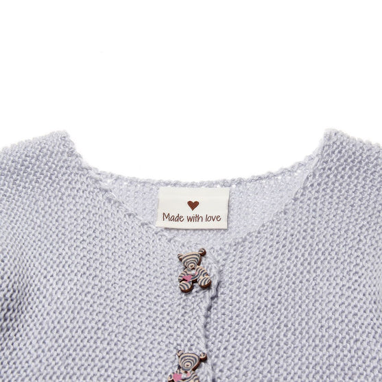 

10 Etiquettes - Made with love - 1 Cœur - 3,5 cm - Go Handmade
6