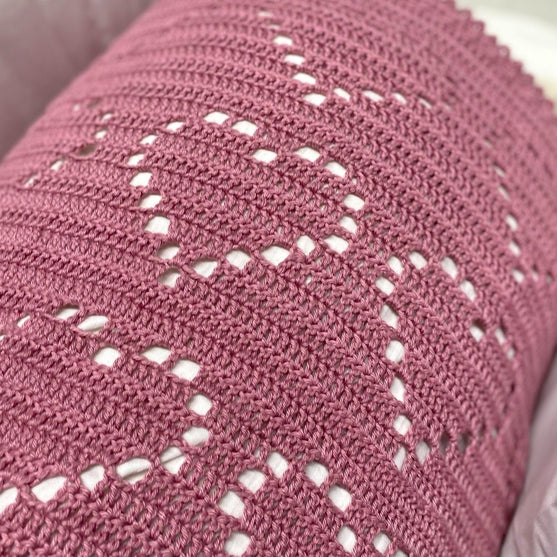 

Lovely Hearts Bamboo - Couverture  pour bébé
3