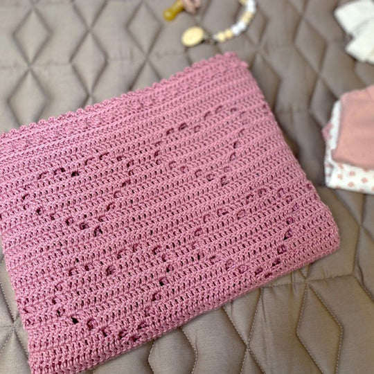 Lovely Hearts Bamboo - Couverture  pour bébé