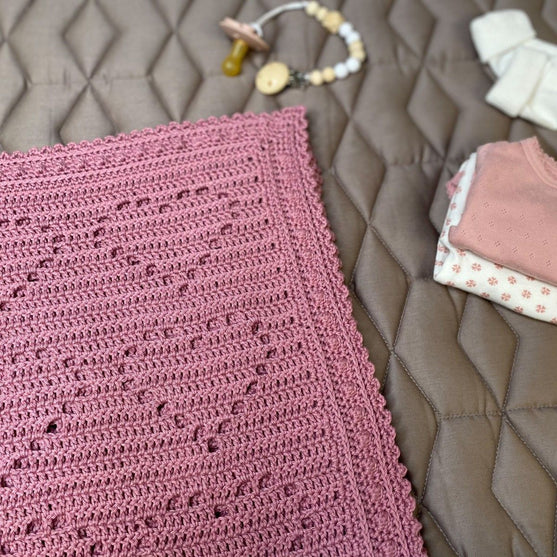 

Lovely Hearts Bamboo - Couverture  pour bébé
2