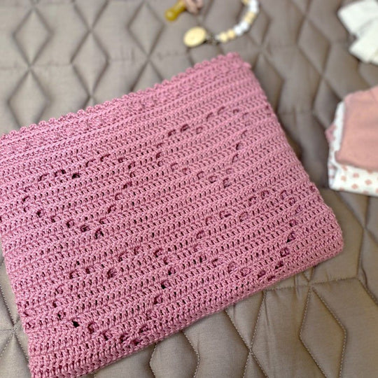 Lovely Hearts Bamboo - Couverture  pour bébé