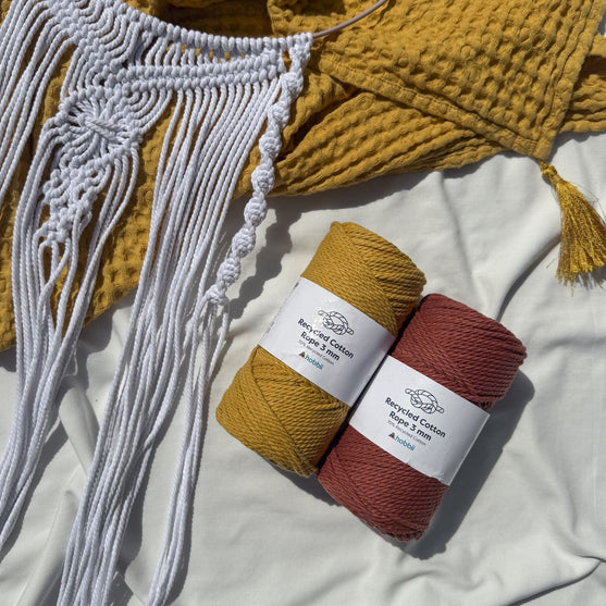 

Recycled Cotton Rope (3 mm) - Hobbii
2