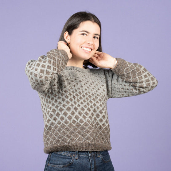 

Maggie - Pull au point fantaisie
3