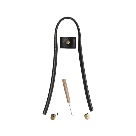 

Cordon pour sac - Noir/Bronze - Go Handmade
1