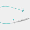 

Câble pivotant Swivel pour aiguilles circulaires interchangeables - Teal - KnitPro
2