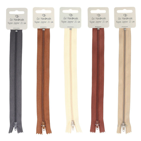 Fermeture éclair nylon - Go Handmade