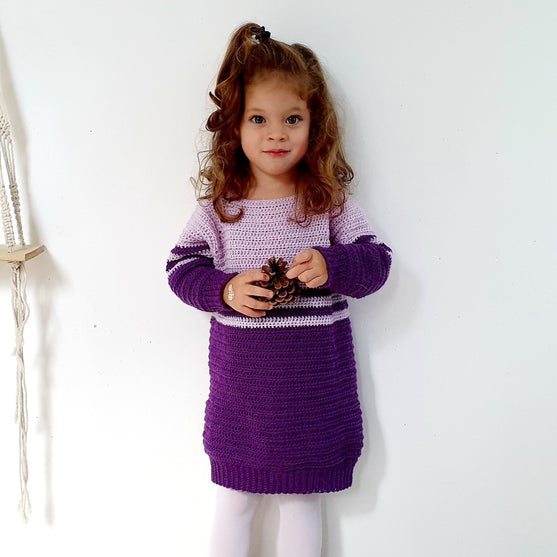 

Robe Pull Lilas
1