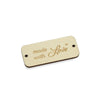 

Label en bois - Made With Love - Hobbii
2