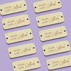 

Label en bois - Made With Love - Hobbii
3
