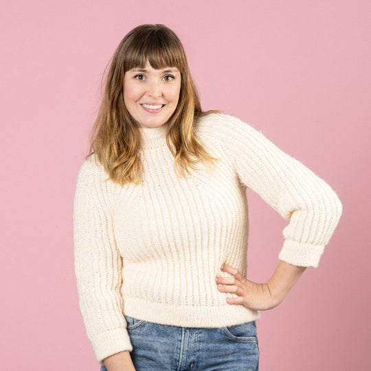 Skyler - Pull en côtes anglaises