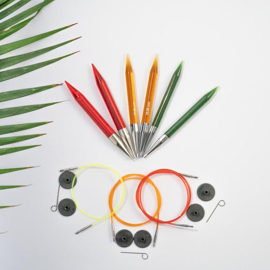 

Set d’aiguilles circulaires interchangeables Trendz - Grosses aiguilles - KnitPro
7