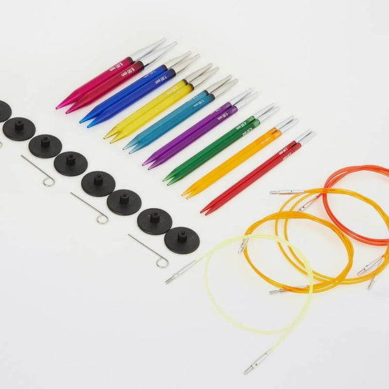 

Set d’aiguilles circulaires interchangeables Trendz - Deluxe - KnitPro
11