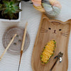 

Crochets tunisiens interchangeables Bamboo - KnitPro
4