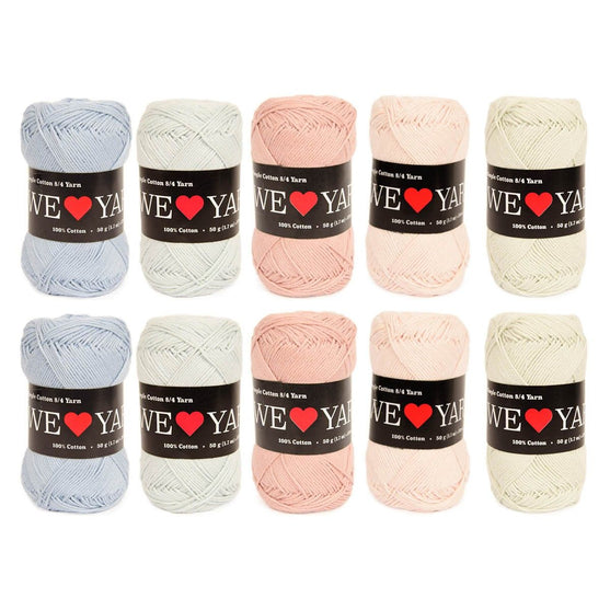

8/4 Cotton Color Pack 02 - We Love Yarn
1